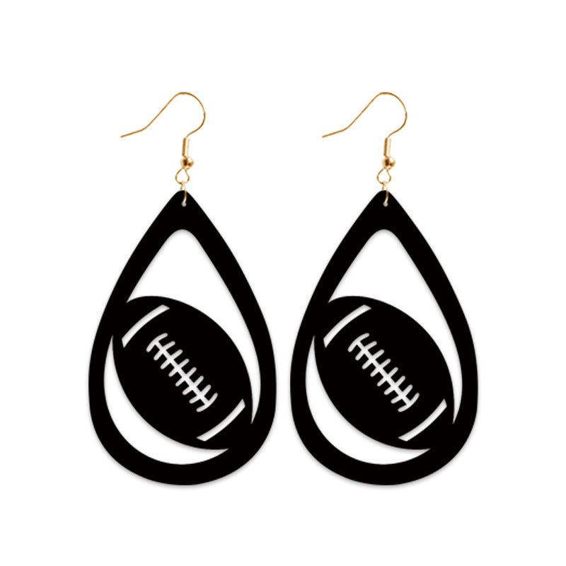 Wholesale 2pairs/pack Leather Fashion Earrings
